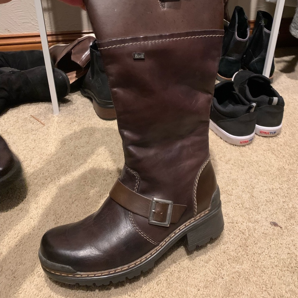 Rieker boots.